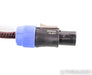 AudioQuest Rocket 33 REL Speakon Cable; 10ft High Level Subwoofer Interconnect