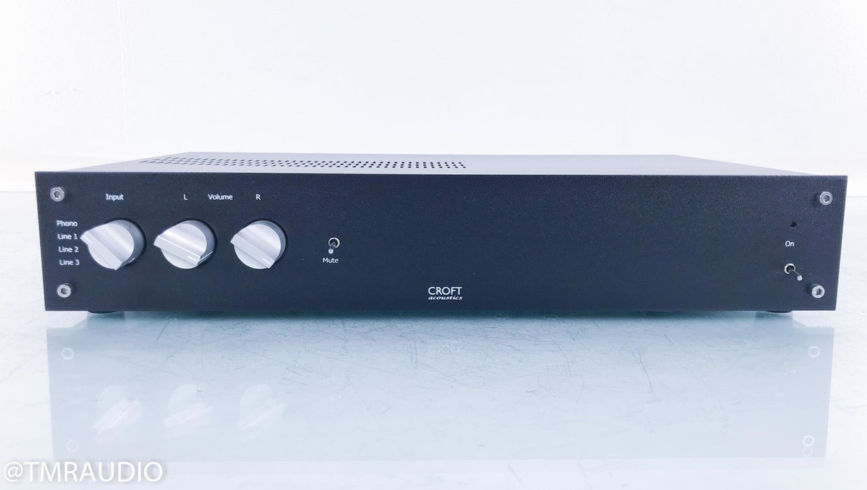 Croft Acoustics Phono Integrated Stereo Tube Integrated Amplifier