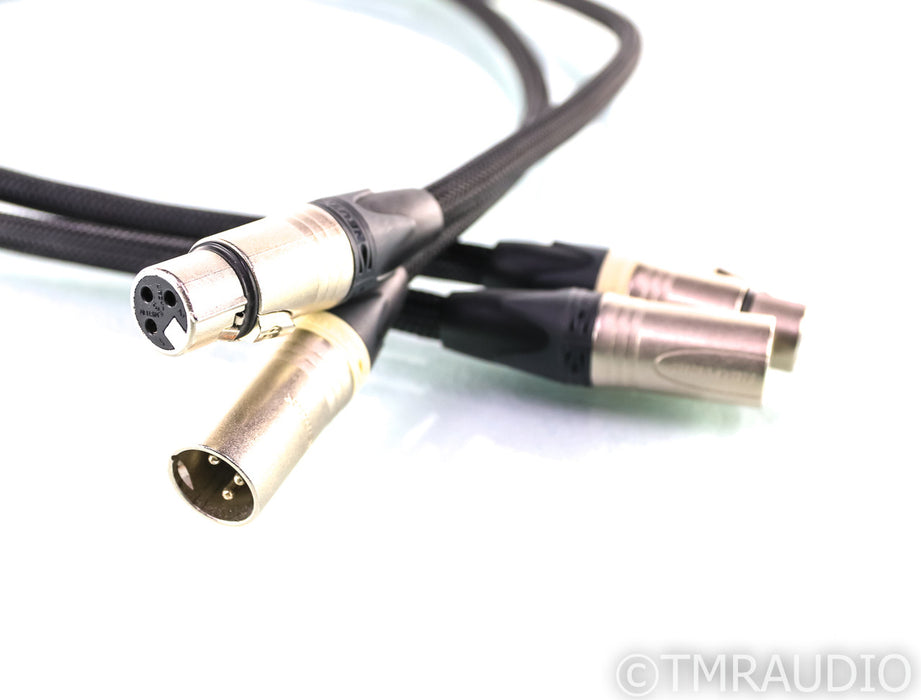 Shunyata Research Cobra ZiTron XLR Cables; 1m Pair Balanced Interconnects