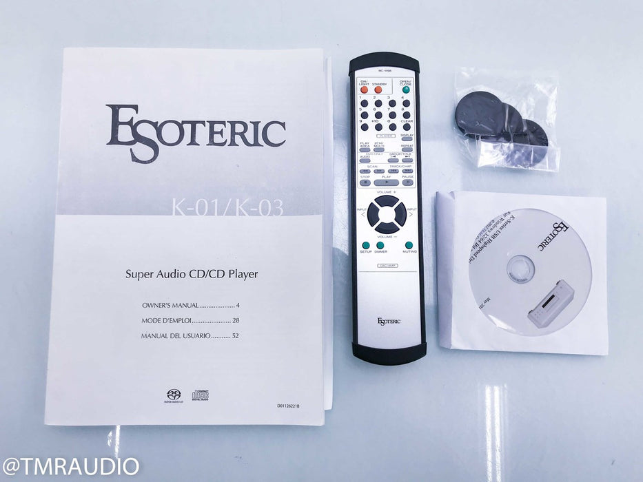 Esoteric K-03 SACD / CD Player / DAC