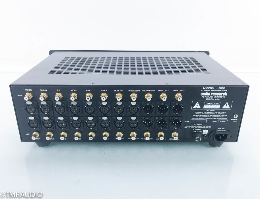 Audio Research LS26 Stereo Tube Preamplifier