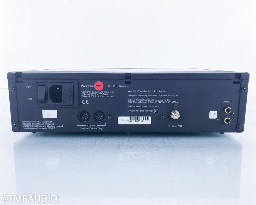 Meridian 504 Stereo FM Tuner