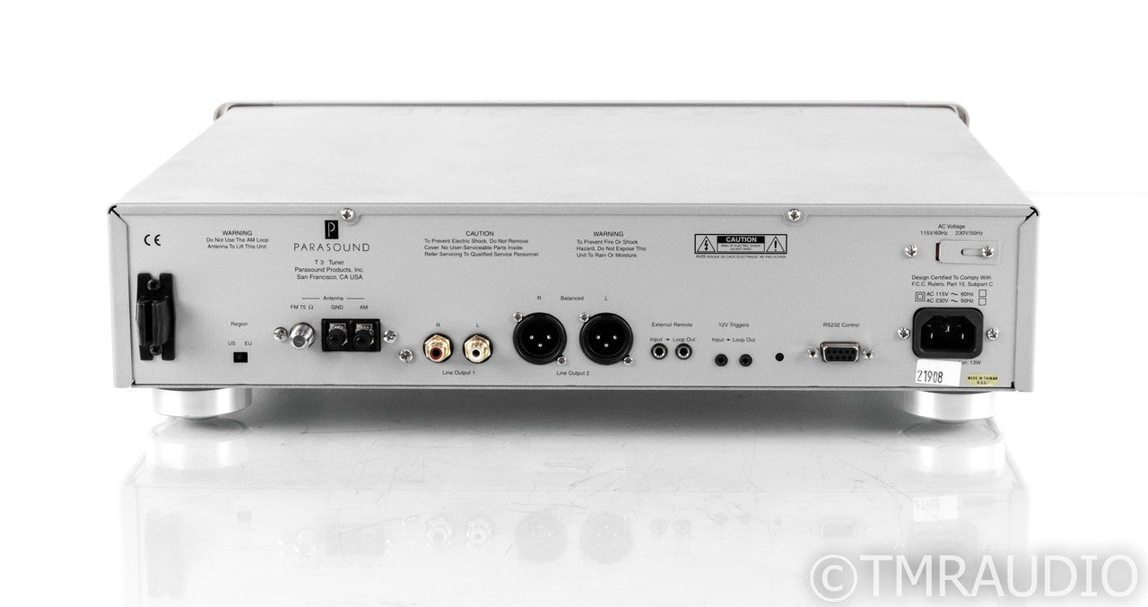 Parasound T3 AM / FM Tuner; T-3 (No Remote)