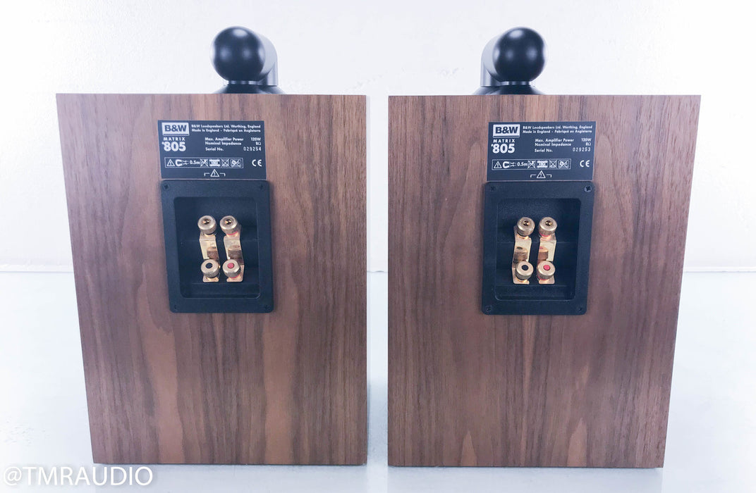 B&W Matrix 805 Bookshelf Speakers