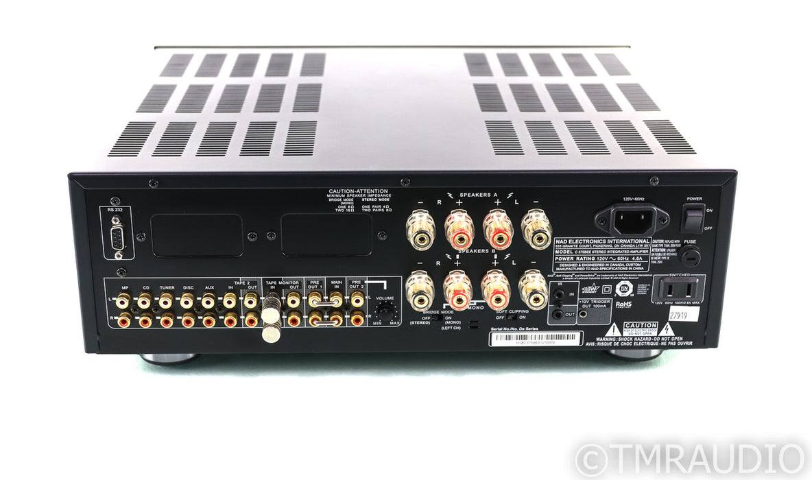 NAD C 375BEE Stereo Integrated Amplifier; C-375BEE (No Remote)