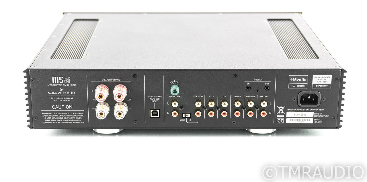Musical Fidelity M5si Stereo Integrated Amplifier; M5-si; Remote