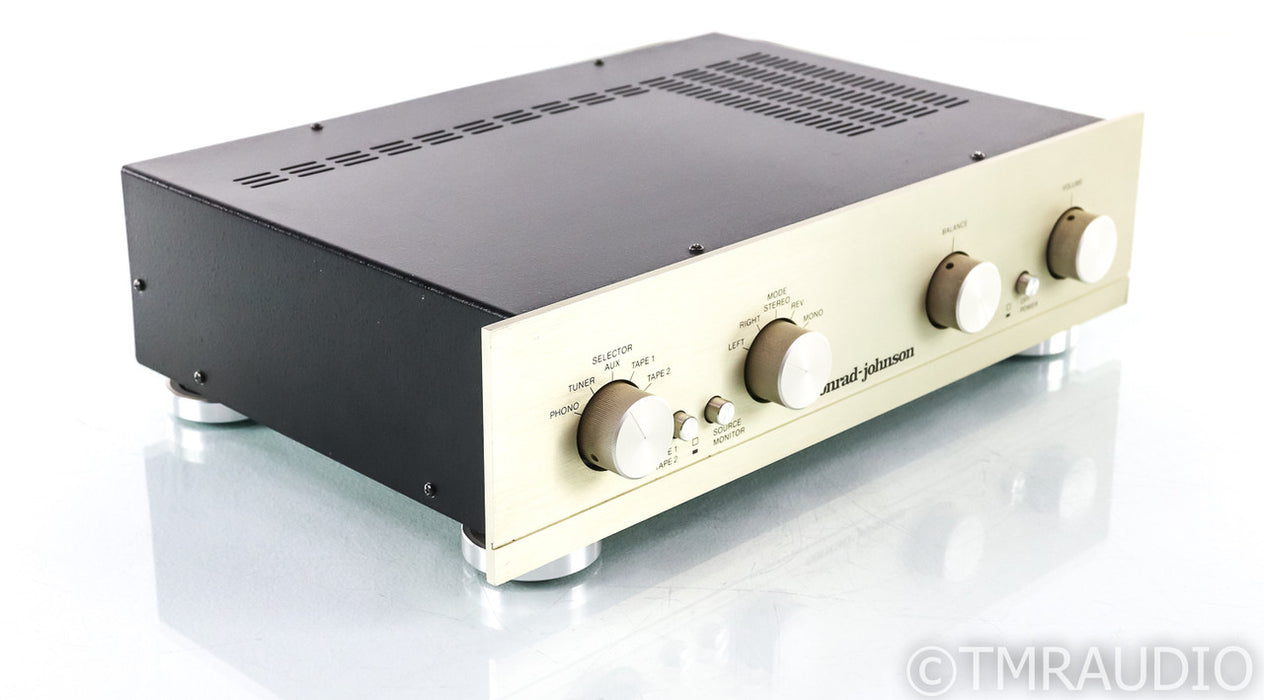 Conrad Johnson PV5 Vintage Stereo Tube Preamplifier; PV-5; MM Phono