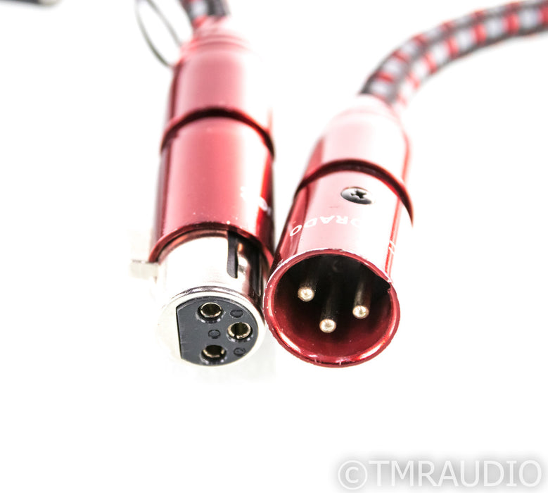 AudioQuest Colorado XLR Cables; 1.5m Pair Balanced Interconnects; 72v DBS