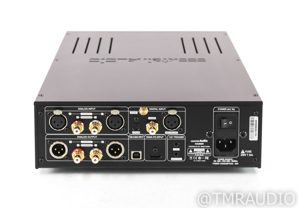 Cocktail Audio HA500H Tube DAC / Headphone Amplifier; D/A Converter; Remote