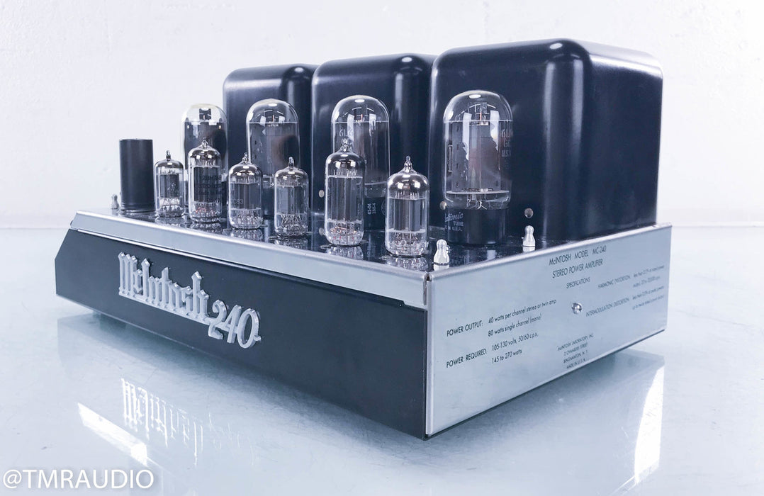 McIntosh MC240 Vintage Stereo Tube Power Amplifier