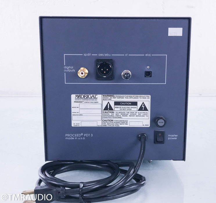 Proceed PDT3 Vintage CD Transport