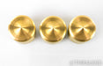 Mapleshade Heavyfeet Brass Isolation Feet; Unthreaded; Set of 3