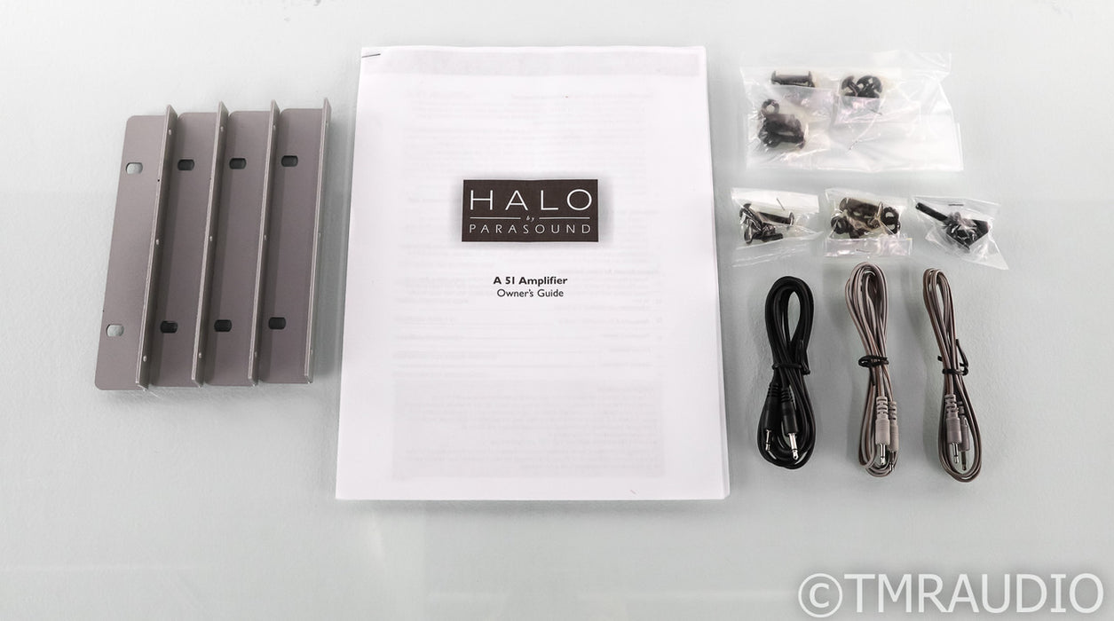 Parasound Halo A51 5 Channel Power Amplifier; A 51; Silver