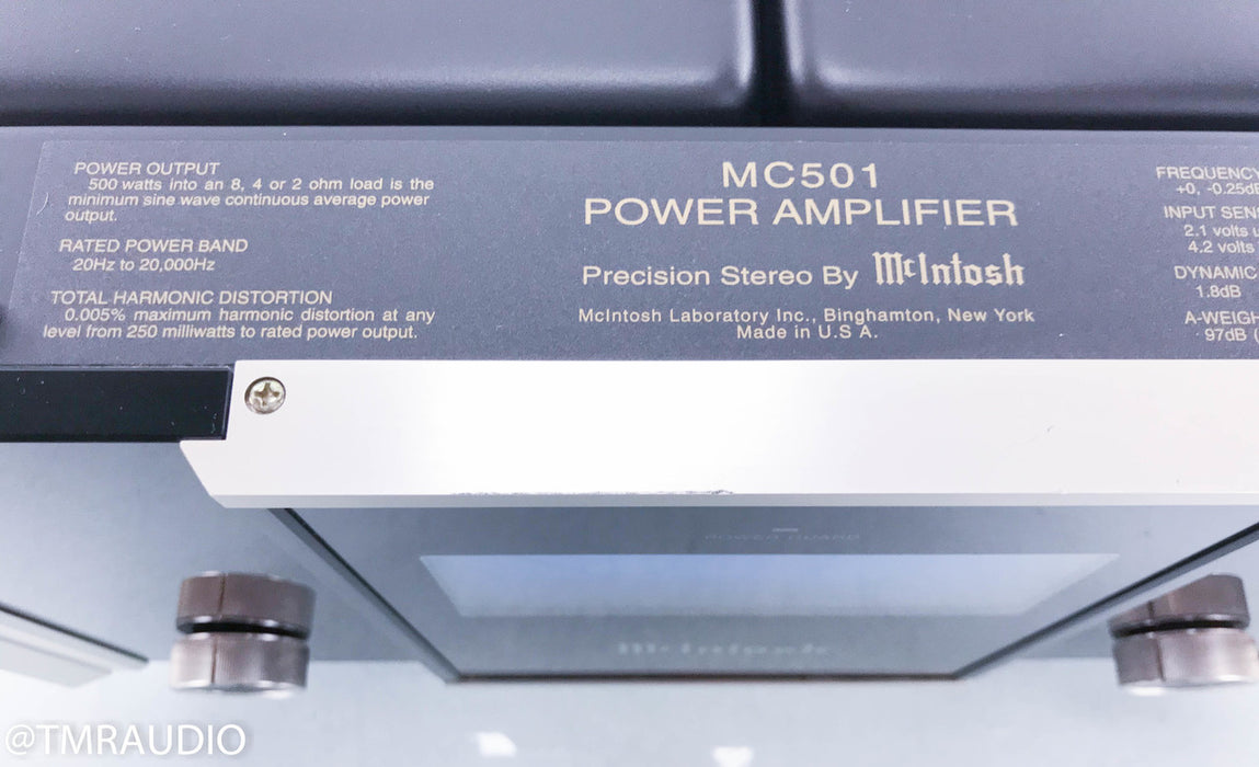 McIntosh MC501 Mono Power Amplifier