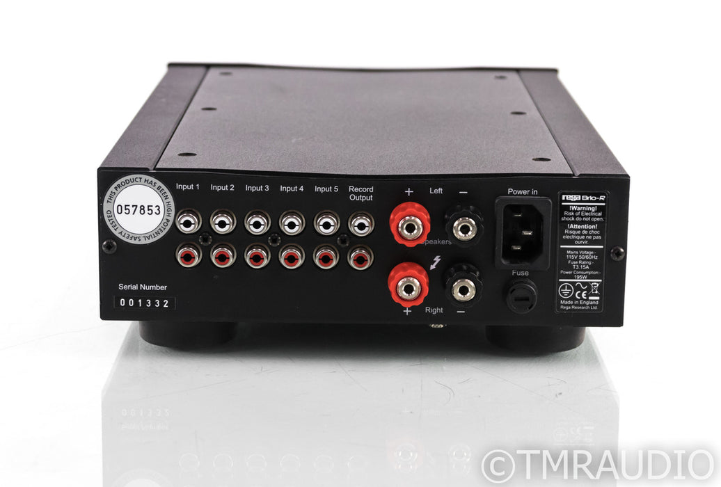 Rega Brio-R Stereo Integrated Amplifier; Remote; MM Phono (1/1)