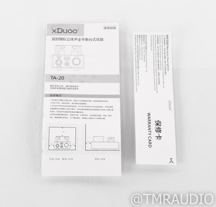 xDuoo TA-20 Tube Headphone Amplifier; TA20