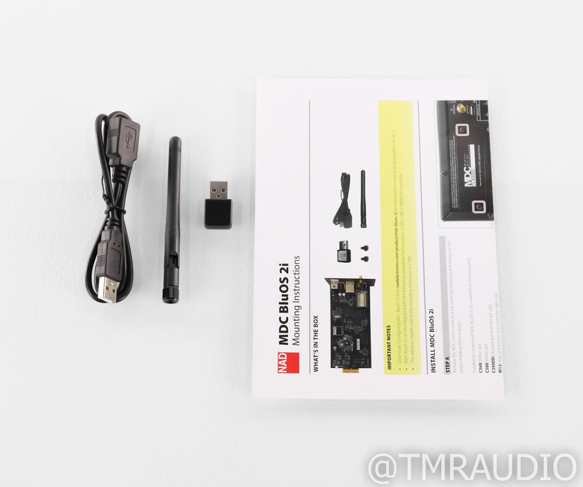 NAD Masters M12 Preamplifier / DAC; D/A Converter; M-12; Remote; BluOS Module