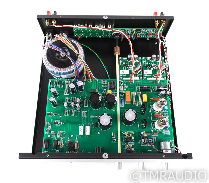 Rogue Audio Sphinx v2 Stereo Tube Integrated Amplifier; Silver; Remote; MM Phono