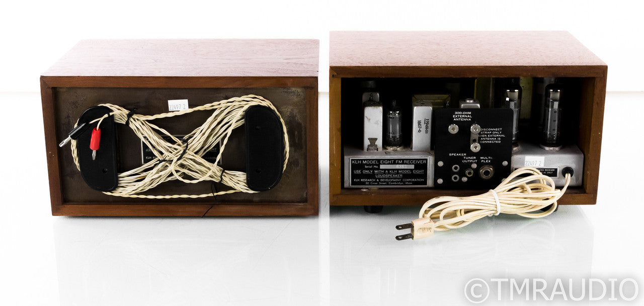 KLH Model Eight (8) Vintage Tube FM Tuner w/ Speaker