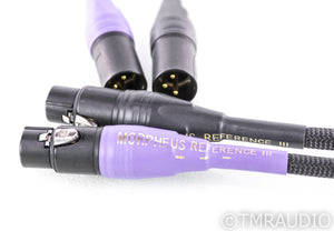 Silnote Morpheus Reference III (3) XLR Cables; 0.75m Pair Balanced Interconnects