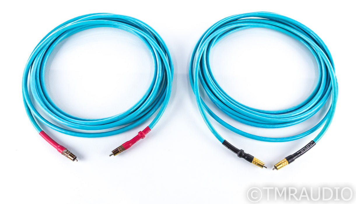 Cardas Quadlink Five Series RCA Cables; 7m Pair Interconnects