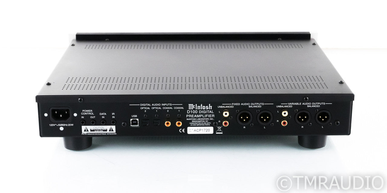 McIntosh D100 DAC; D/A Converter; D-100