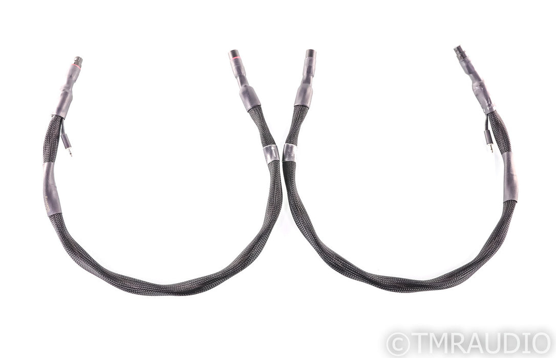 Synergistic Research Tesla Apex XLR Cables; 3ft Pair Balanced Interconnects; MPC