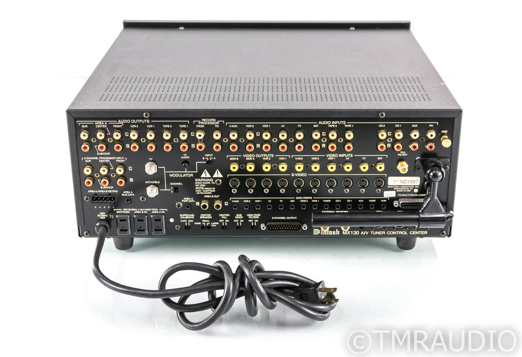 McIntosh MX130 5.1 Channel Home Theater Processor; MX-130 (No Remote)