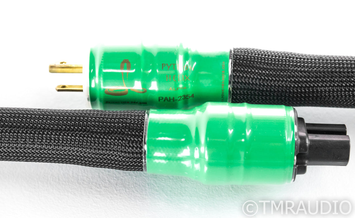 Shunyata Python Helix Alpha Power Cable; 1.8m AC Cord
