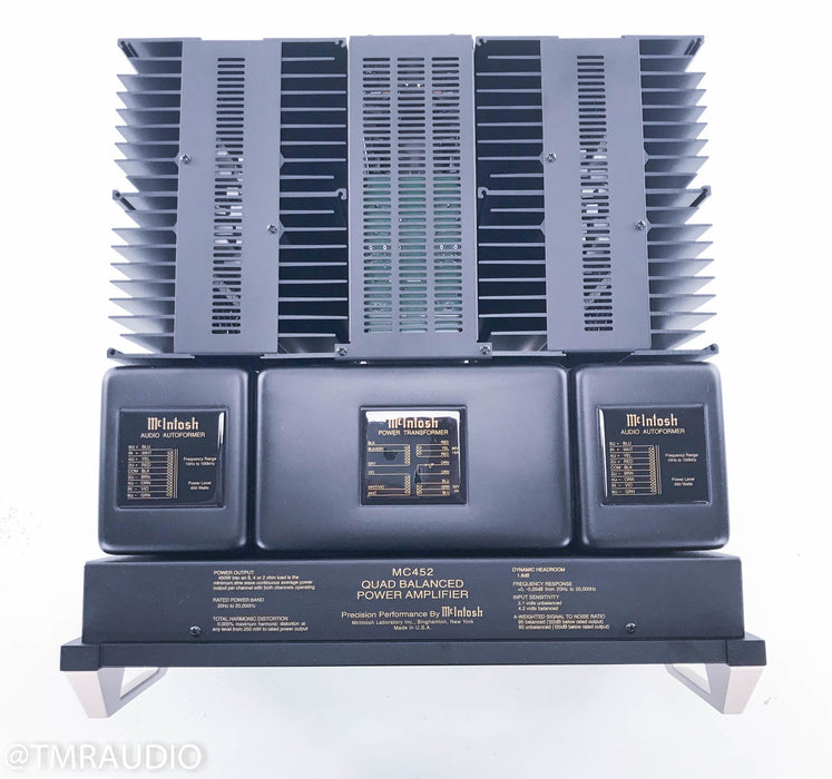 McIntosh MC452 Quad Balanced Stereo Power Amplifier