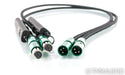 AudioQuest Columbia XLR Cables; 1m Pair Balanced Interconnects; 72v DBS