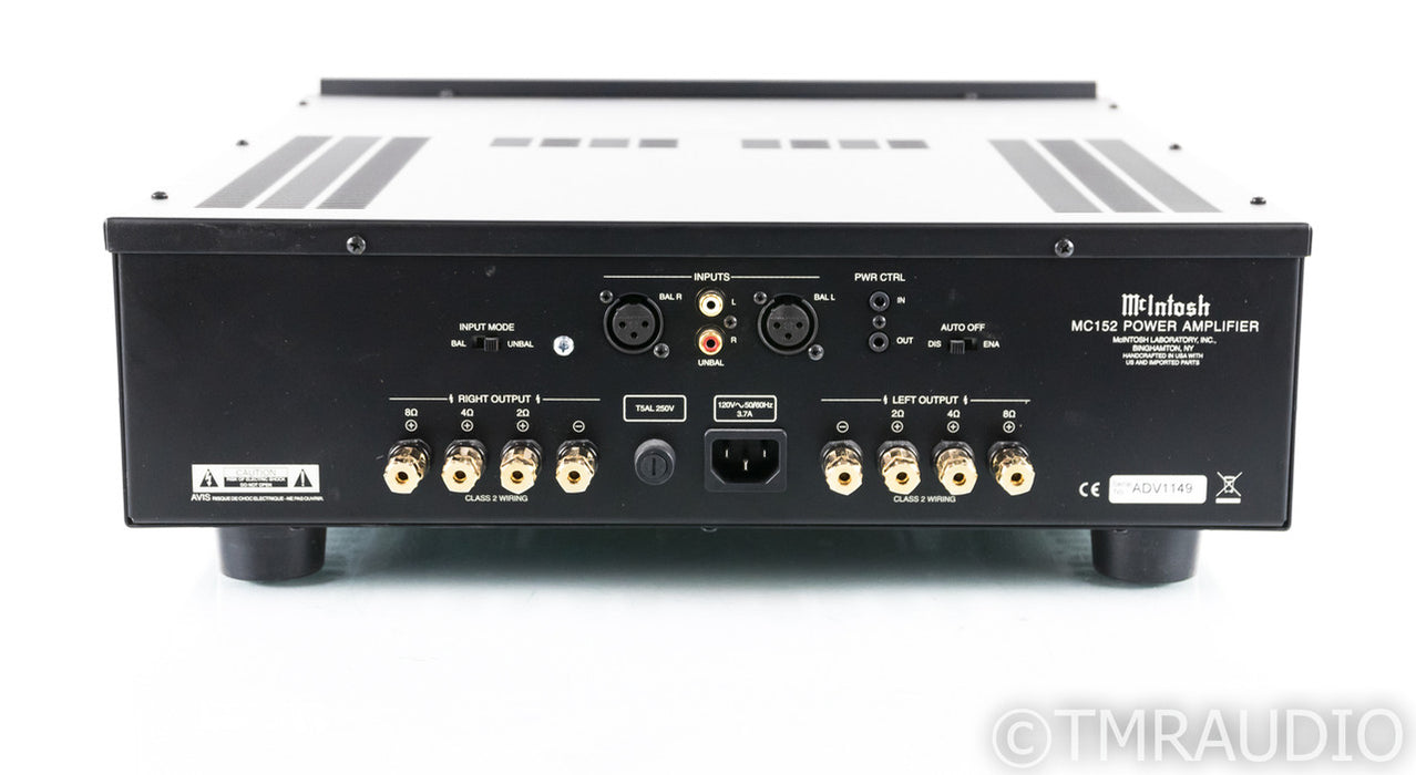 McIntosh MC152 Stereo Power Amplifier; MC-152