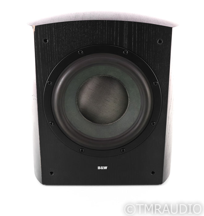 B&W ASW800 12" Powered Subwoofer; Black Ash; ASW-800 (No Grill)