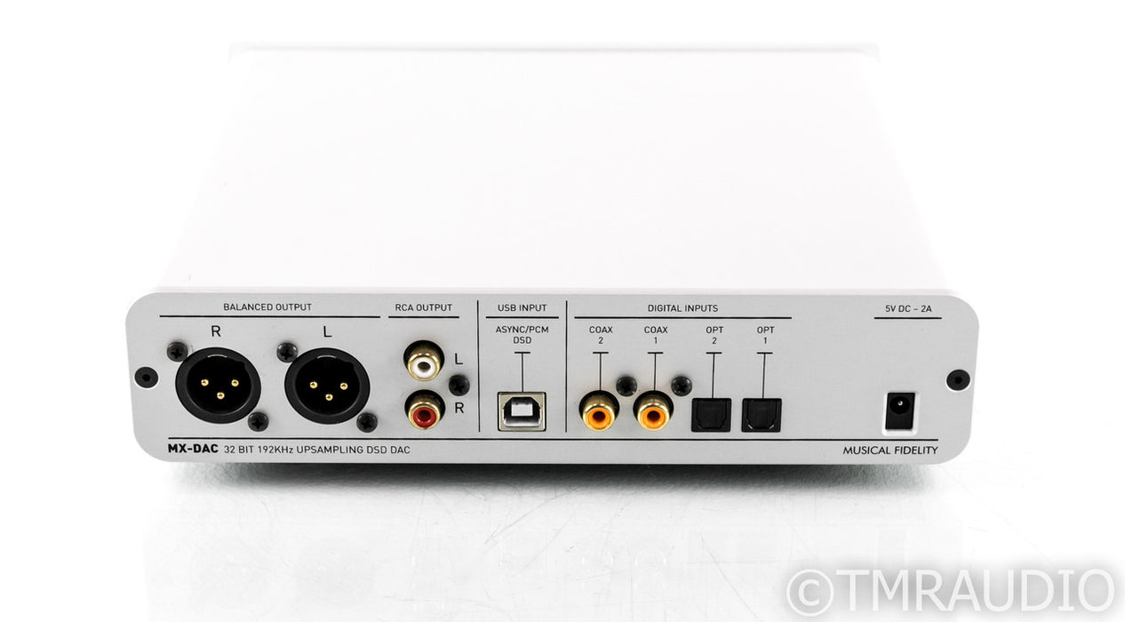 Musical Fidelity MX-DAC 32-Bit Upsampling DAC; D/A Converter; DSD