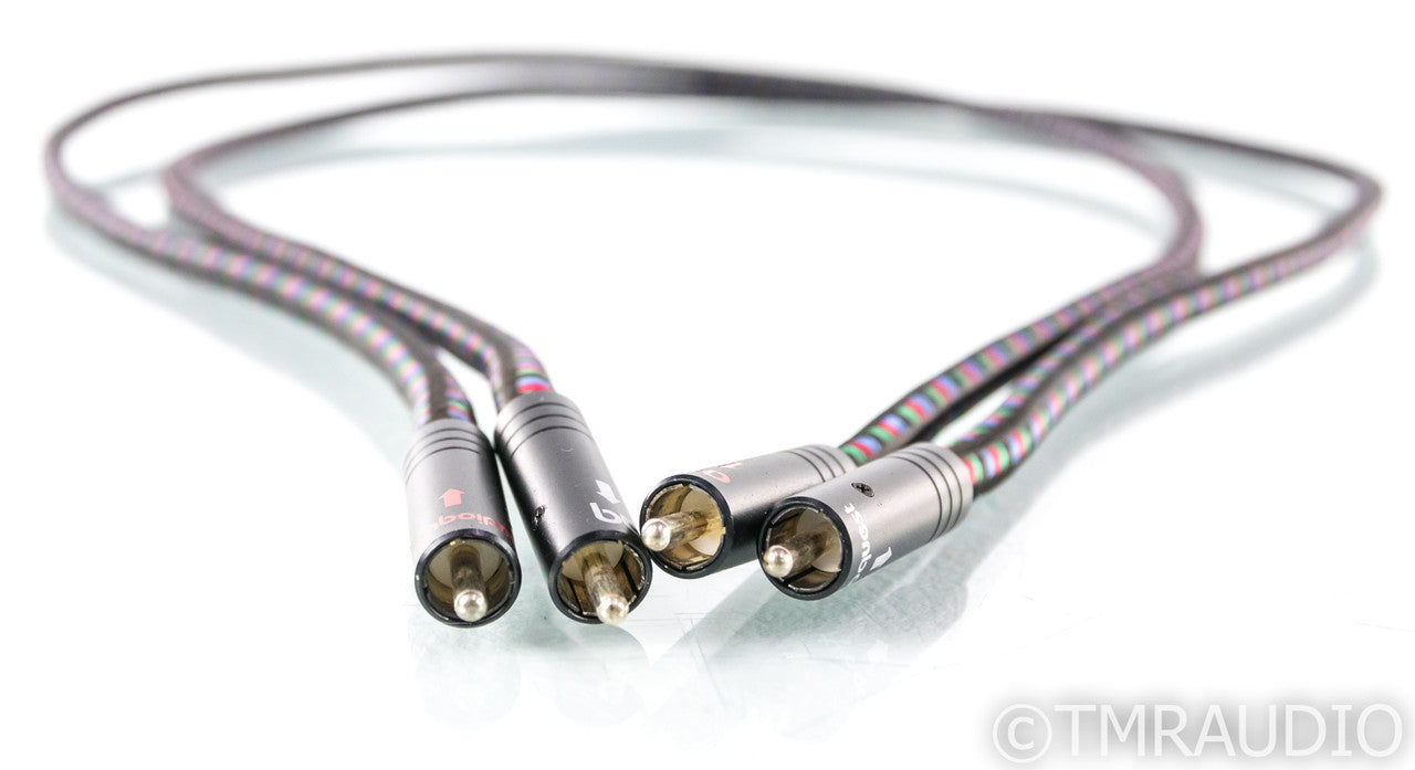 AudioQuest Viper RCA Cables; 1m Pair Interconnects