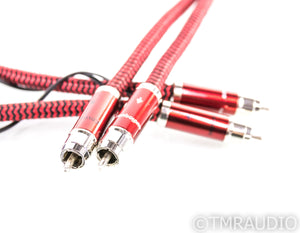 AudioQuest Colorado RCA Cables; 1m Pair Interconnects; 72v DBS