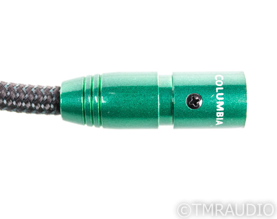 AudioQuest Columbia XLR Cables; 1m Pair Balanced Interconnects; 72v DBS