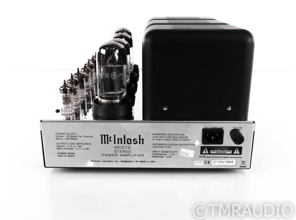 McIntosh MC275 Mk V Stereo Tube Power Amplifier