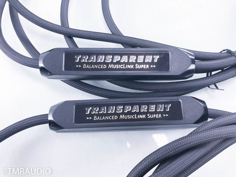 Transparent Balanced MusicLink Super XLR Cables