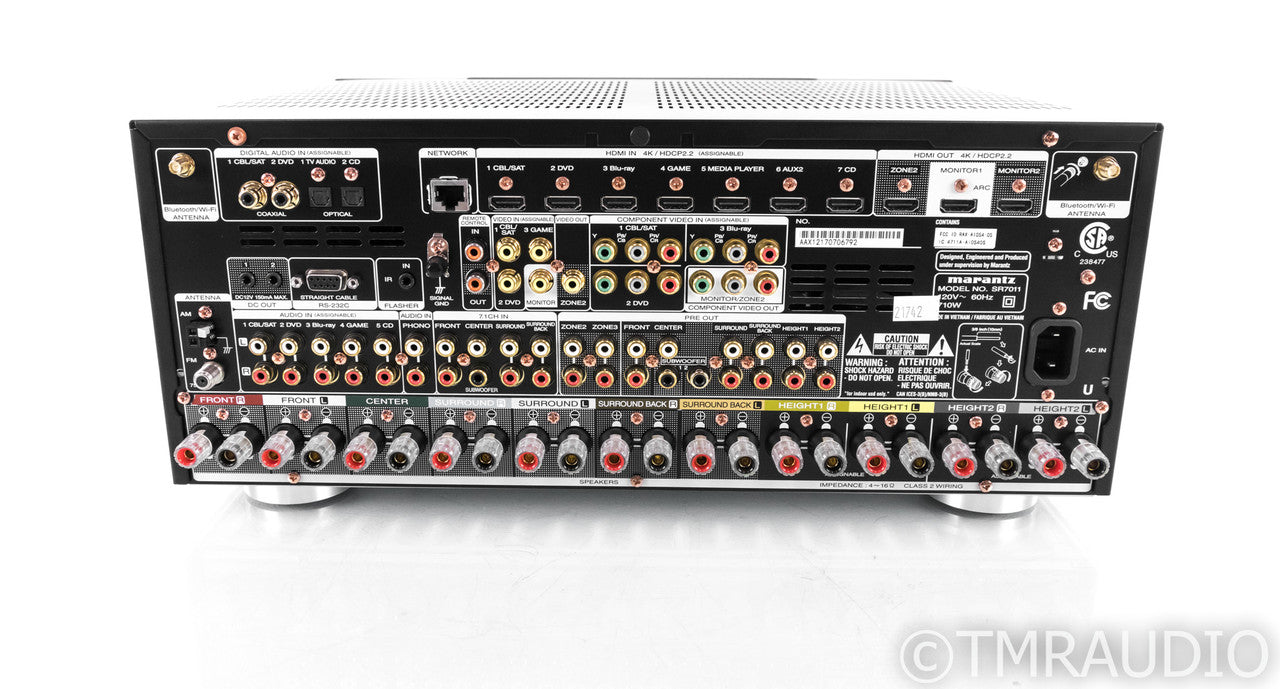 Marantz SR7011 9.2 Channel Home Theater Receiver; SR-7011; 4K UHD