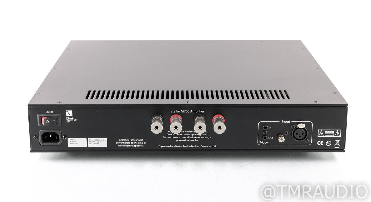 PS Audio M700 Mono Power Amplifier; Single; M-700 (Used)