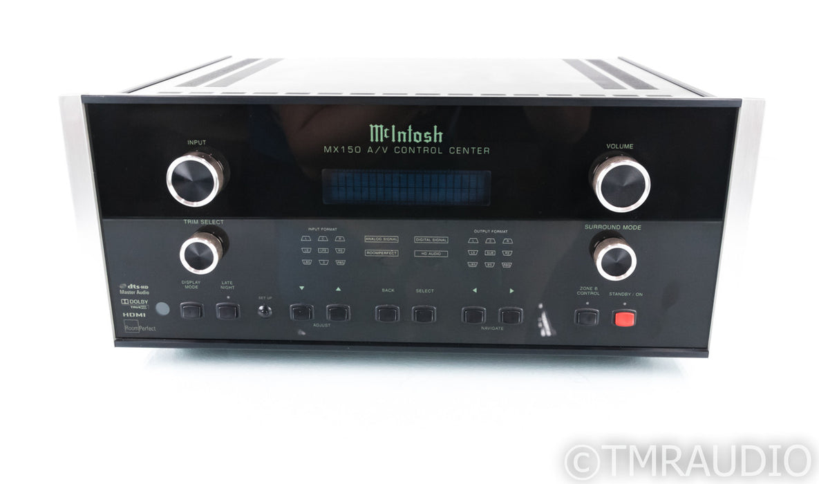 McIntosh MX150 7.1 Channel Home Theater Processor; MX-150; MM Phono; Remote