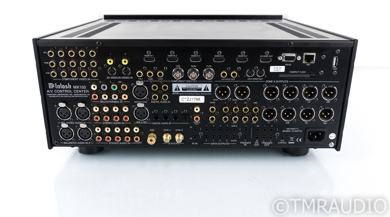 McIntosh MX150 7.1 Channel Home Theater Processor; MX-150; MM Phono; Remote