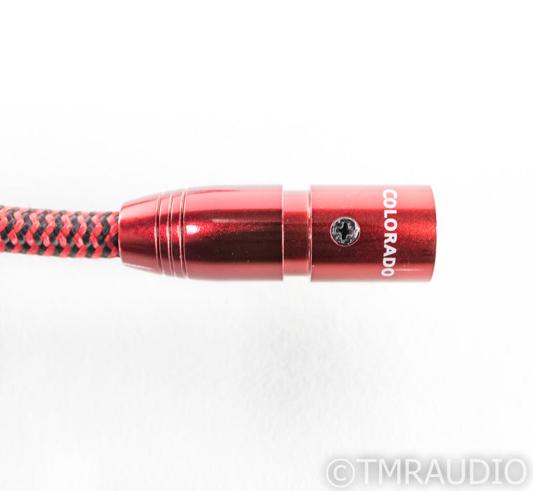 AudioQuest Colorado XLR Cables; .5m Pair Balanced Interconnects; 72v DBS