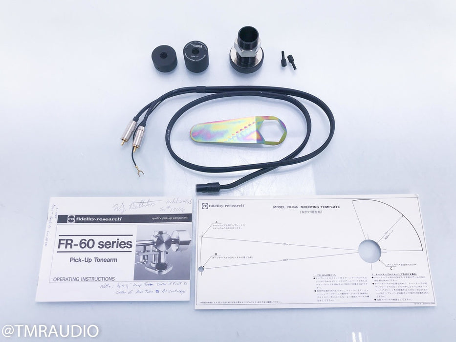 Fidelity Research FR-64fx Tonearm