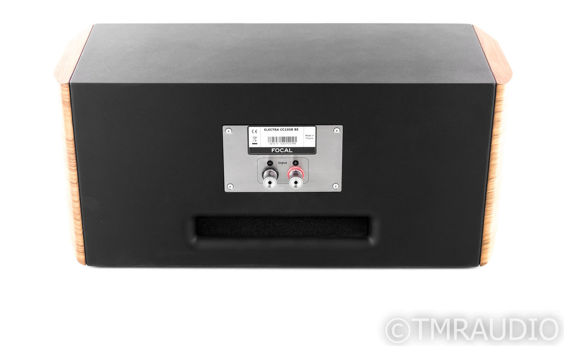 Focal Electra CC1008 BE II Center Channel Speaker; Walnut / Black