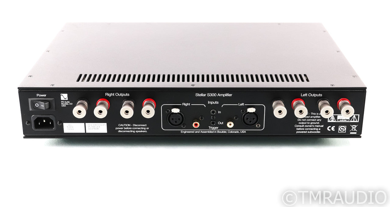 PS Audio Stellar S300 Stereo Power Amplifier; S-300 (Used) (1/3)
