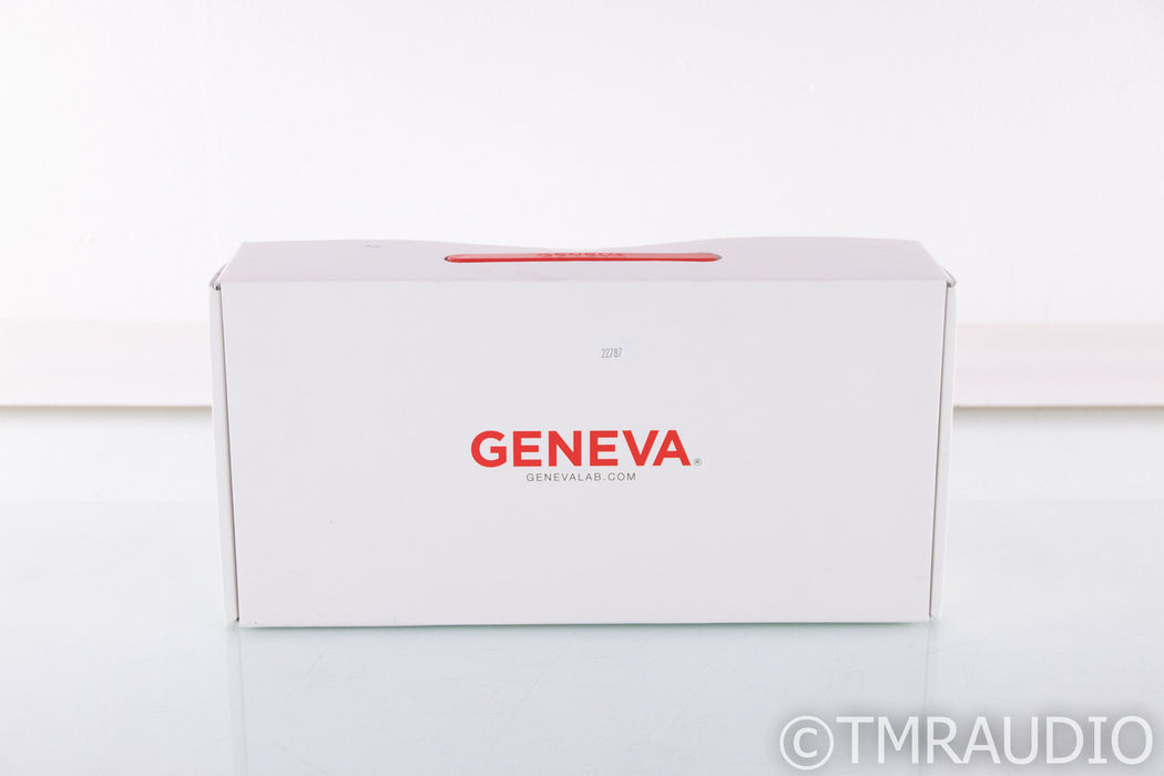 Geneva Lab World Radio Portable Bluetooth Speaker / Clock; Black (New)
