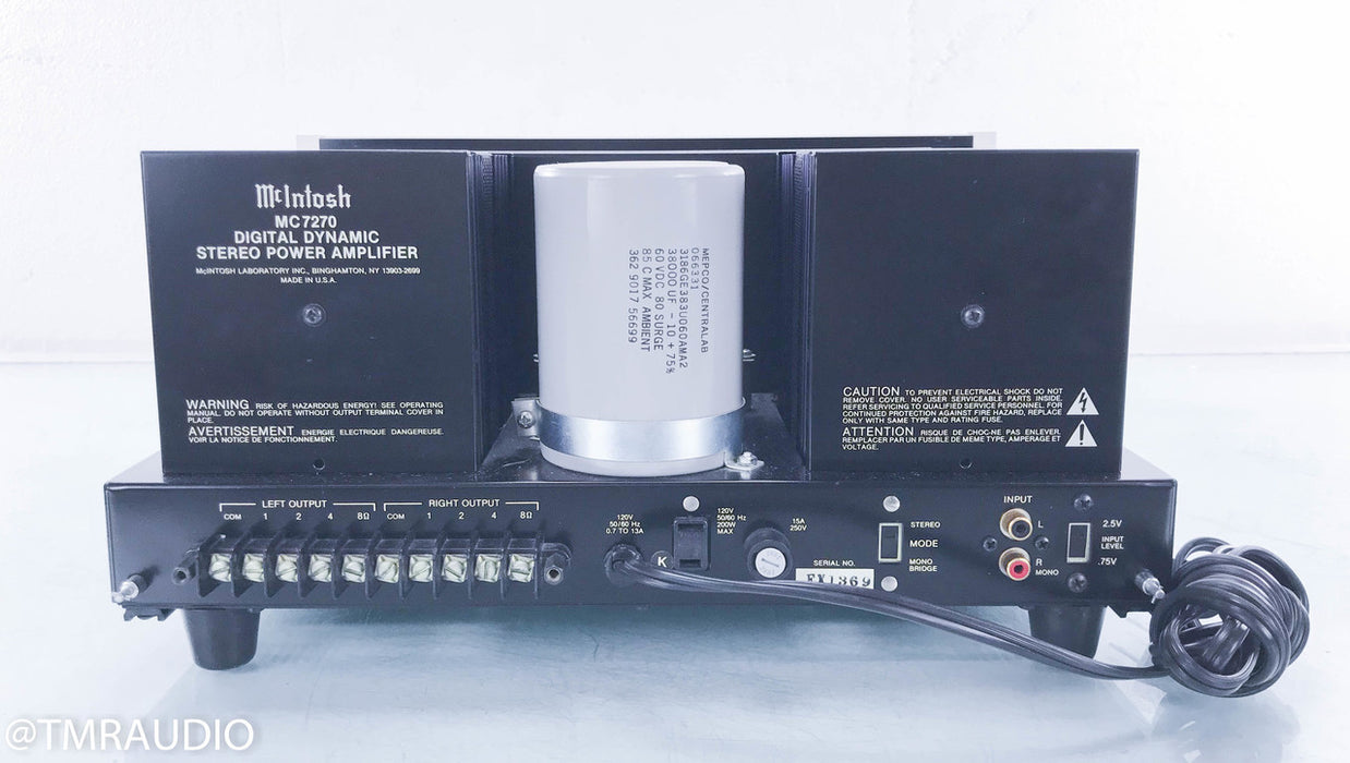 McIntosh MC7270 Stereo Power Amplifier