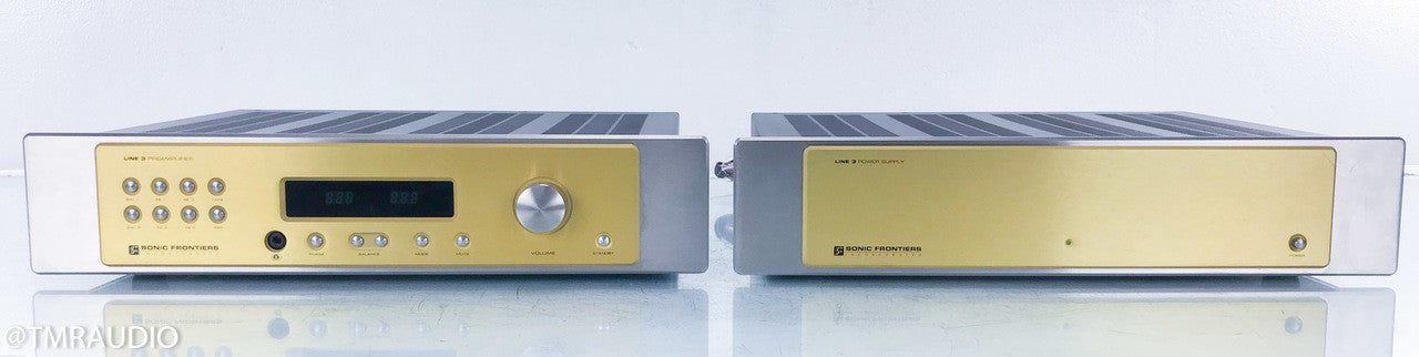 Sonic Frontiers Line 3 Stereo Tube Preamplifier w/ Power Supply